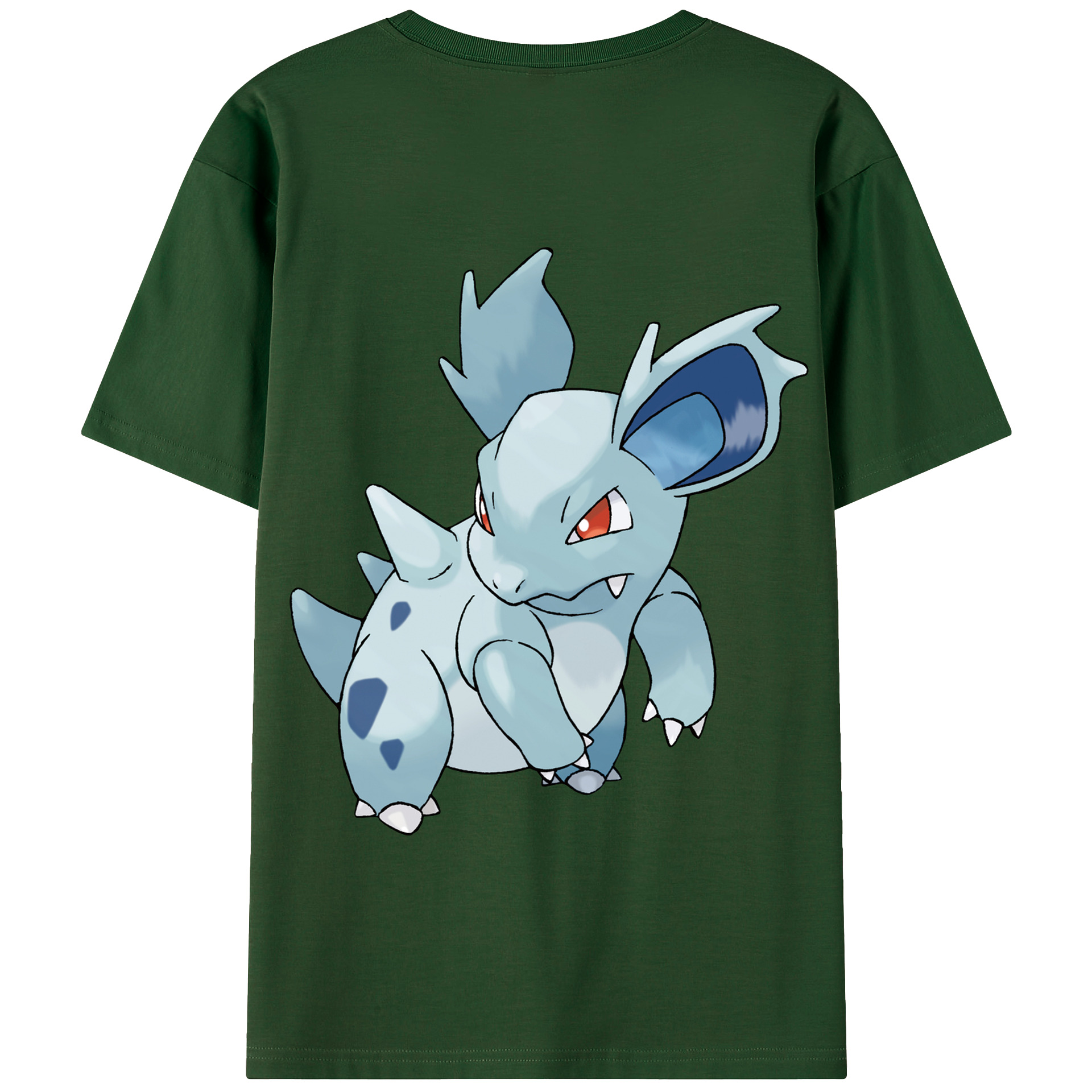 （画像用） ポケットモンスター Pokémon 綿100％半袖Tシャツ（背面プリント）